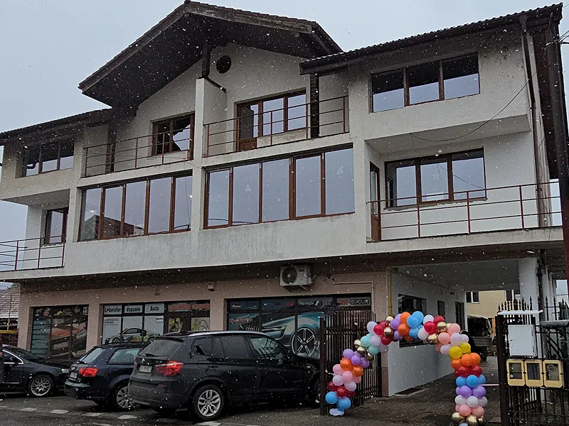 Exteriorul centrului Top Kids, Str. Alexandru Papiu nr. 1