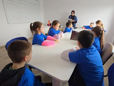 Sala de teme — grupă de clase primare